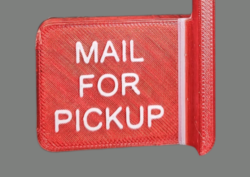 Mail For Pickup Flag Photo